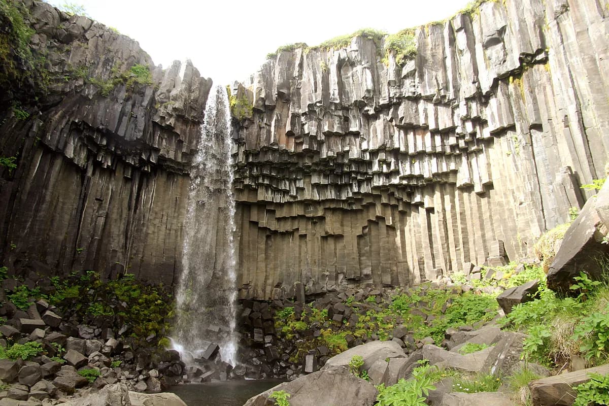 Fjaðrárgljúfur canyon